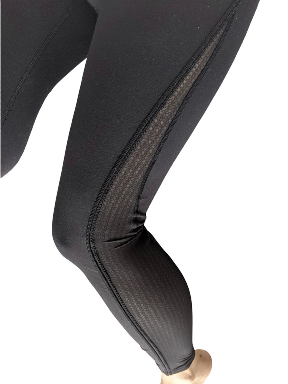 Lululemon High Rise 28” inseam Leggings Lace Detail Black Size 4